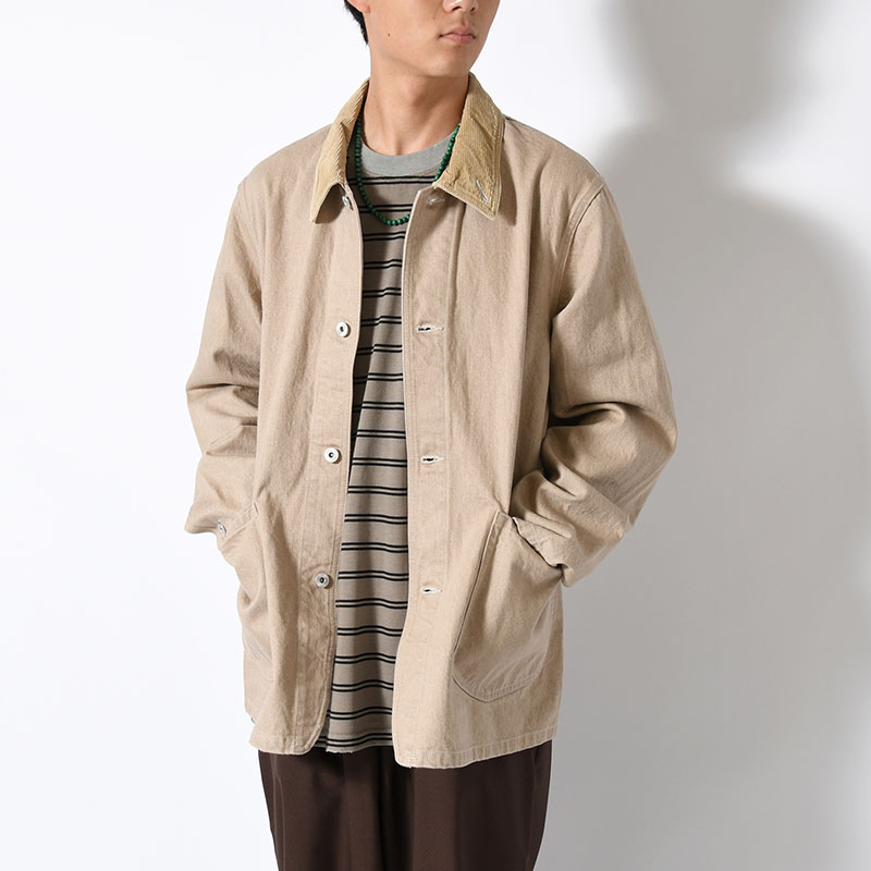 WORKERS JACKET 13.5oz Rope Dyeing Color Denim OW -2.COLOR-
