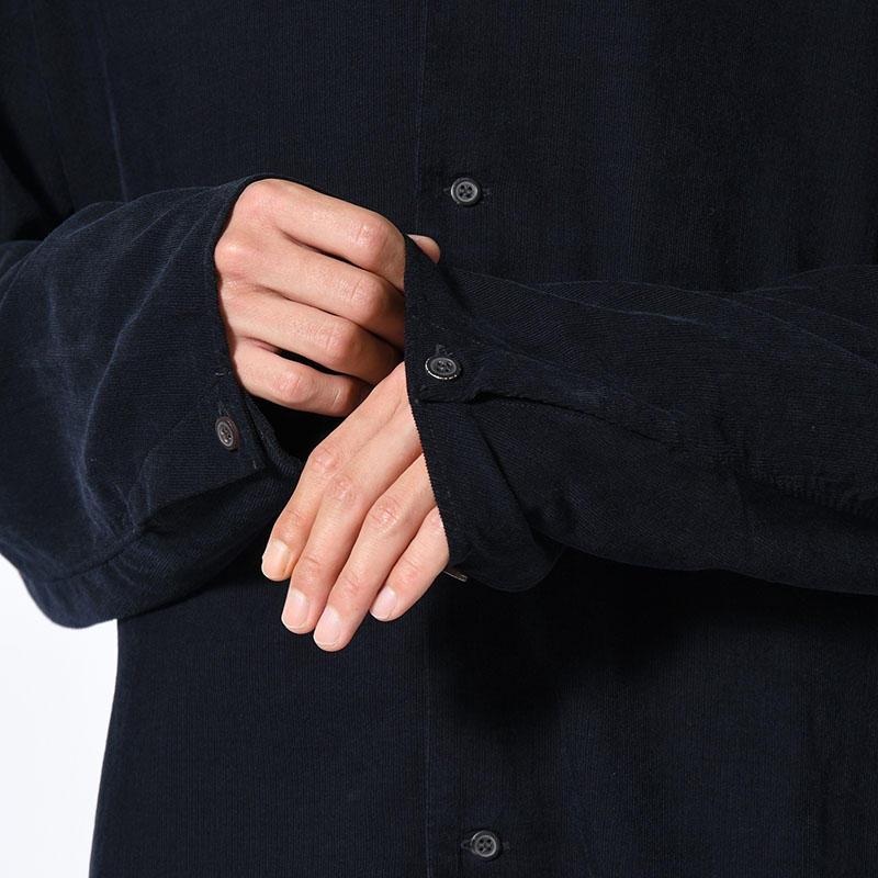 LAPEL SHIRT 21W Corduroy Sun Fade Processing -3.COLOR-