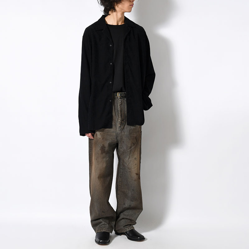 LAPEL SHIRT 21W Corduroy Sun Fade Processing -3.COLOR-