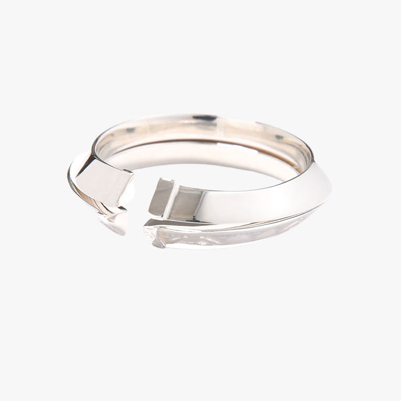 LAYERED ETHNOS RING -SILVER-