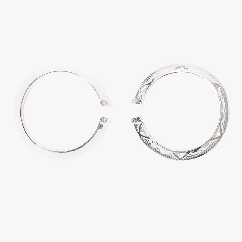 LAYERED ETHNOS RING -SILVER-