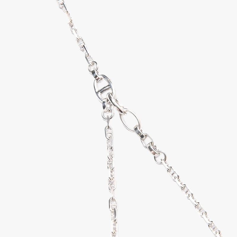 ANCHOR CHAIN LARIAT -SILVER-