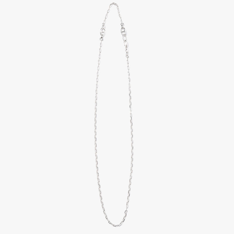 ANCHOR CHAIN LARIAT -SILVER-