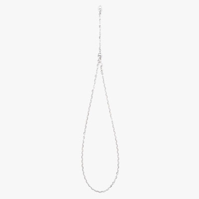 ANCHOR CHAIN LARIAT -SILVER-
