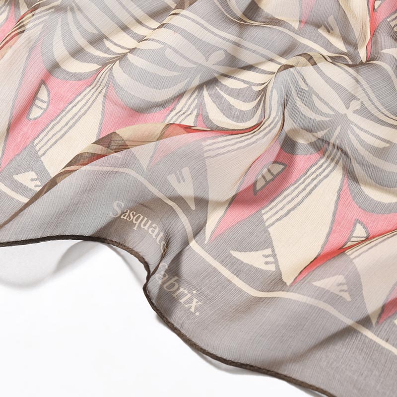 SILK SCARF "PUEBLO" -2.COLOR-