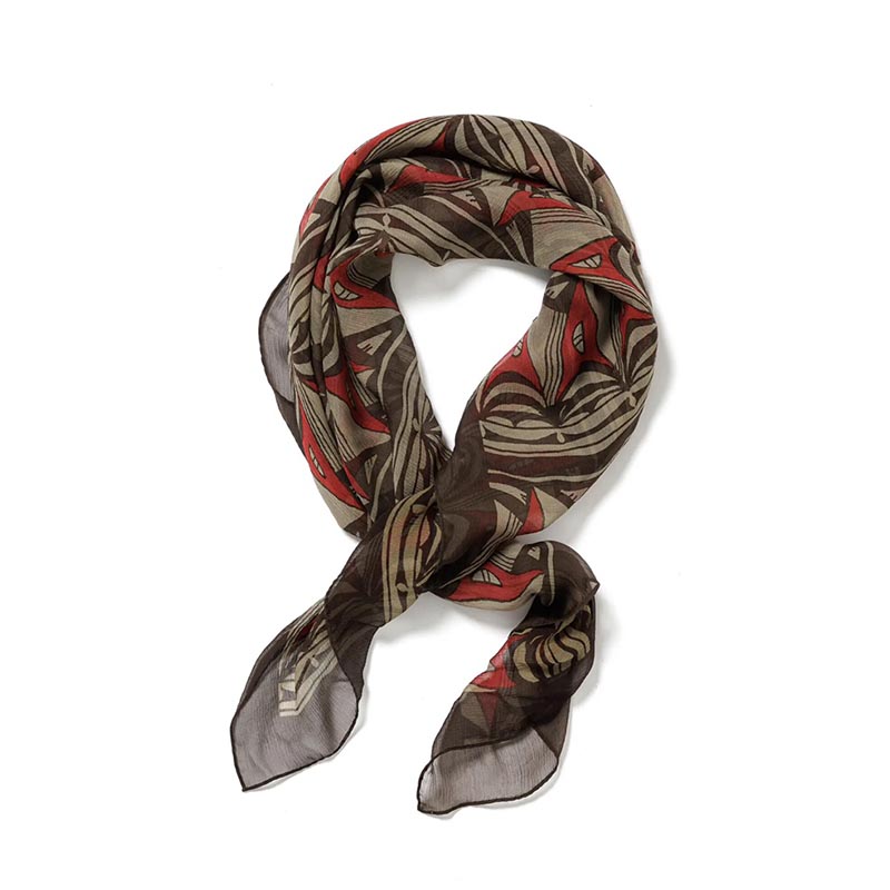 SILK SCARF "PUEBLO" -2.COLOR-