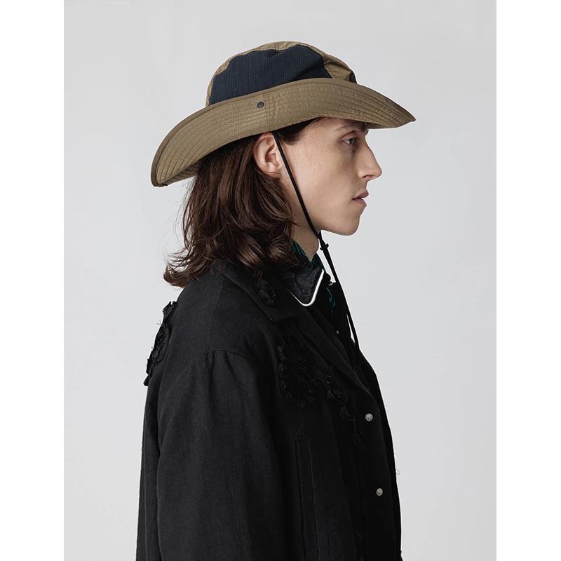 NYLON WESTERN HAT -2.COLOR-