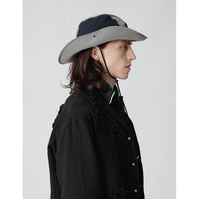 NYLON WESTERN HAT -2.COLOR-