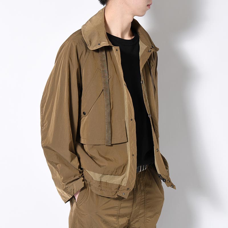 NYLON MARINE JACKET -OLIVE-