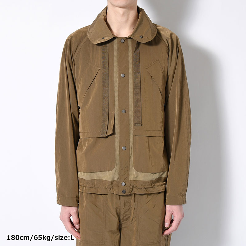 NYLON MARINE JACKET -OLIVE-