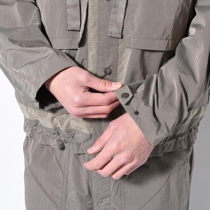 NYLON MARINE JACKET -SILVER-