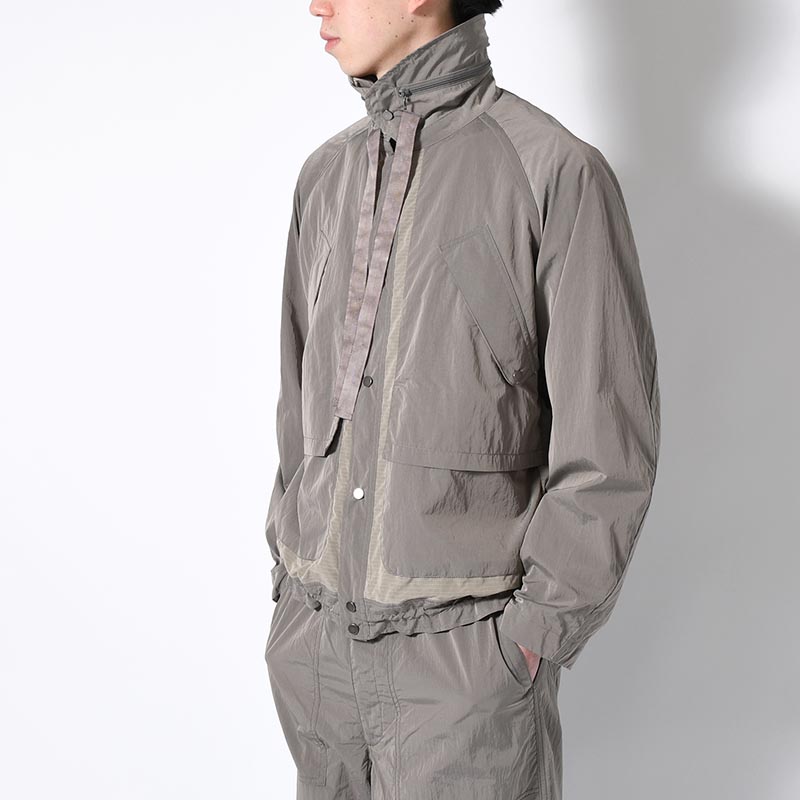 NYLON MARINE JACKET -SILVER-