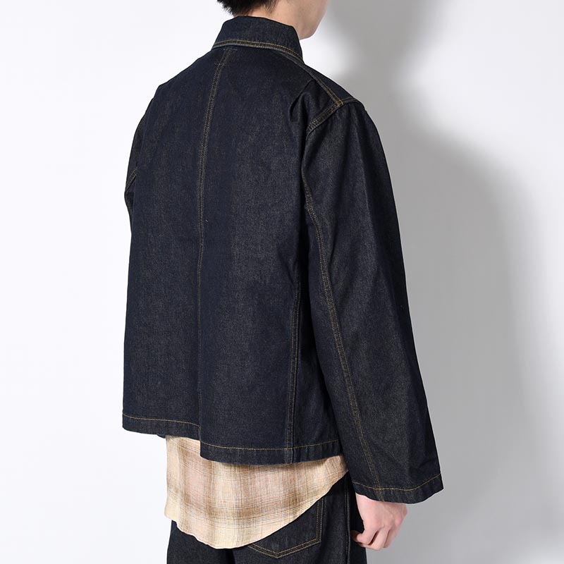 SACK JACKET "BRICOLAGE" -INDIGO NAVY-