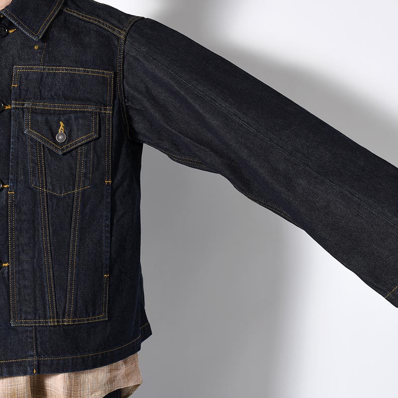 SACK JACKET "BRICOLAGE" -INDIGO NAVY-