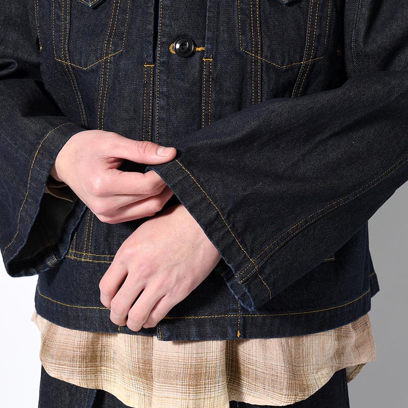 SACK JACKET "BRICOLAGE" -INDIGO NAVY-