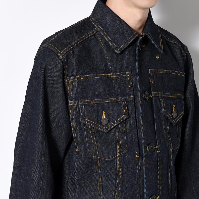 SACK JACKET "BRICOLAGE" -INDIGO NAVY-