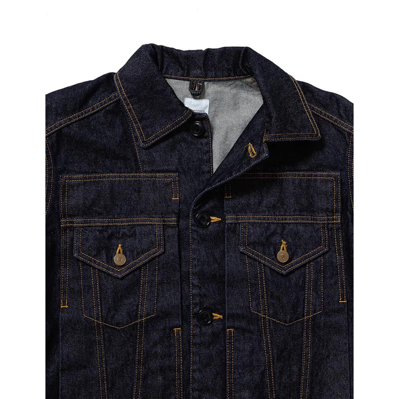 SACK JACKET "BRICOLAGE" -INDIGO NAVY-