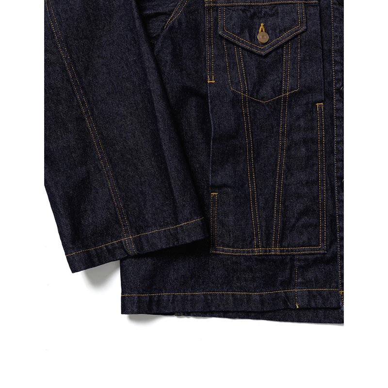 SACK JACKET "BRICOLAGE" -INDIGO NAVY-