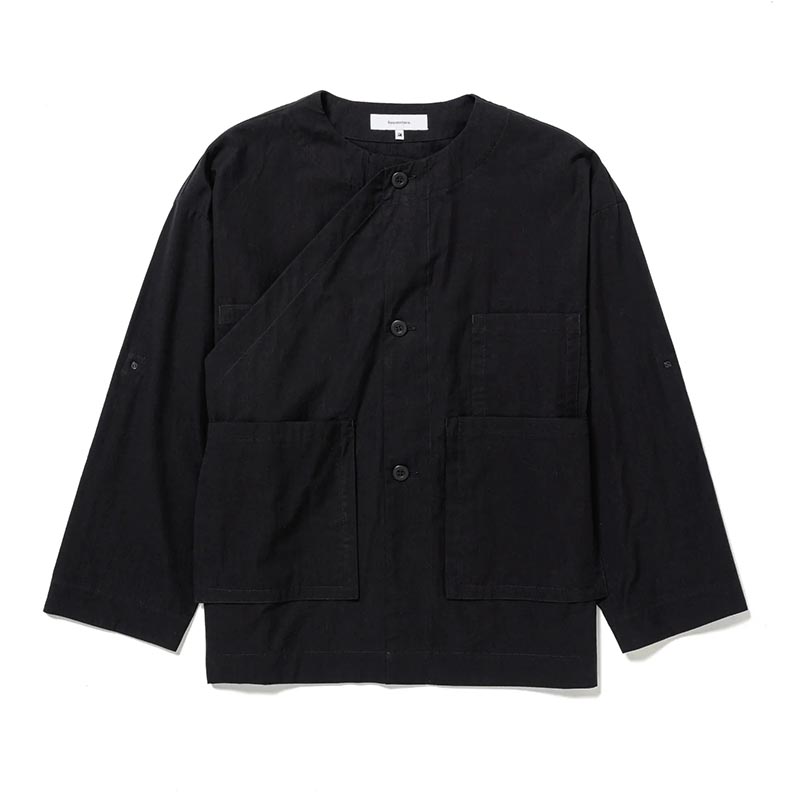 ORIENTAL UTILITY JACKET -BLACK-