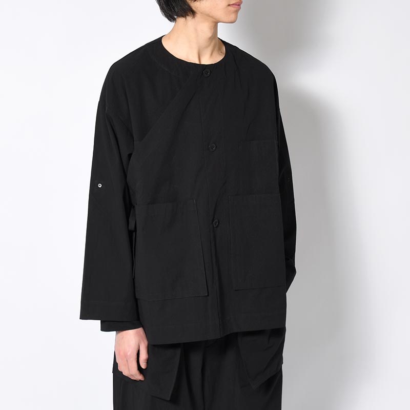 ORIENTAL UTILITY JACKET -BLACK-