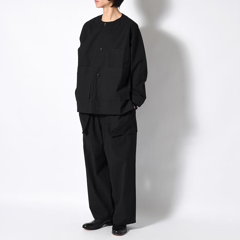 ORIENTAL UTILITY JACKET -BLACK-