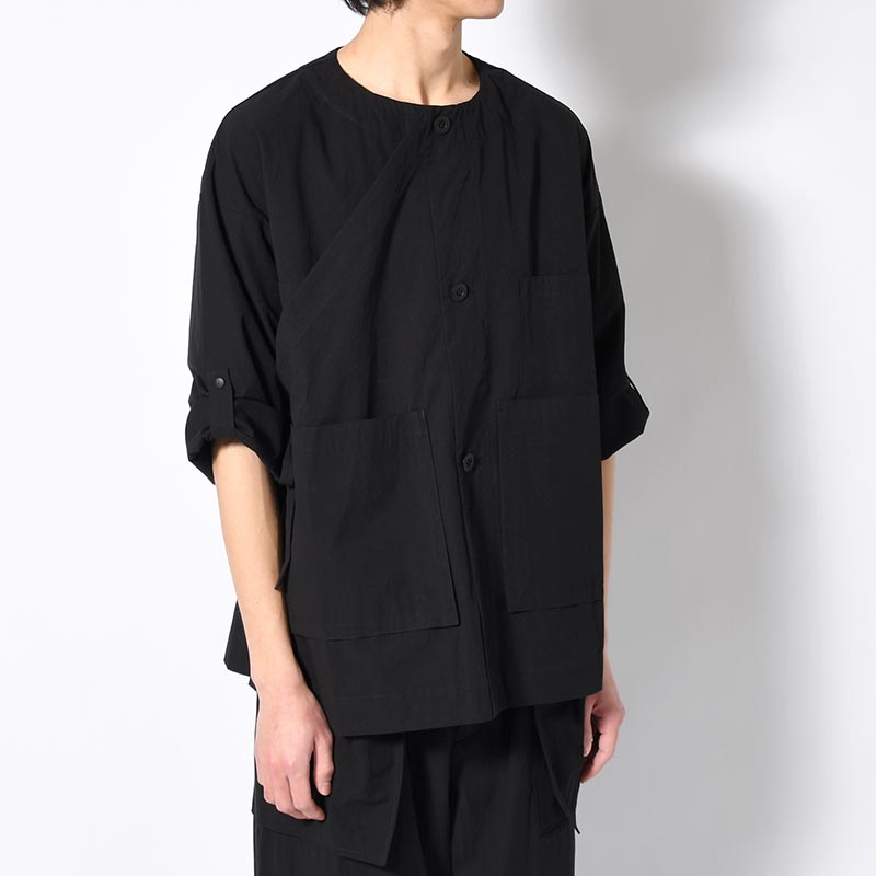 ORIENTAL UTILITY JACKET -BLACK-