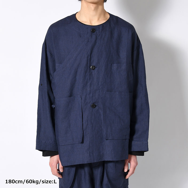 ORIENTAL UTILITY JACKET -INDIGO-