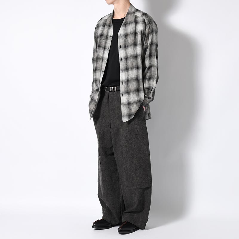 UTILITY WORK PANTS -BLACK-