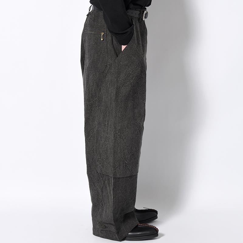 UTILITY WORK PANTS -BLACK-