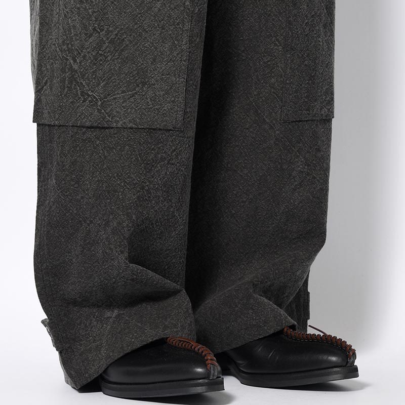 UTILITY WORK PANTS -BLACK-