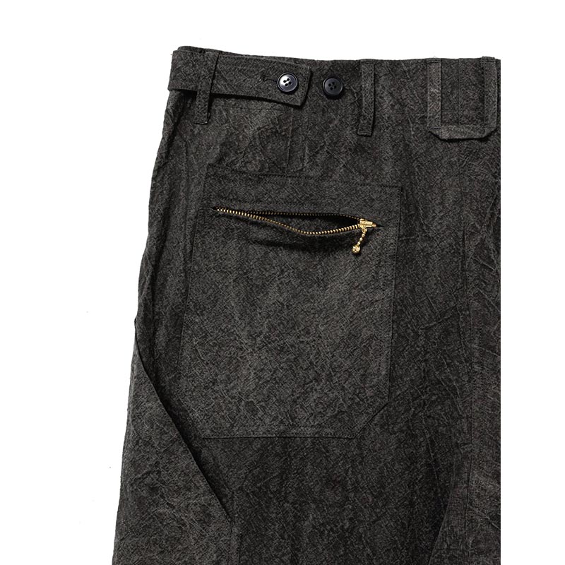 UTILITY WORK PANTS -BLACK-