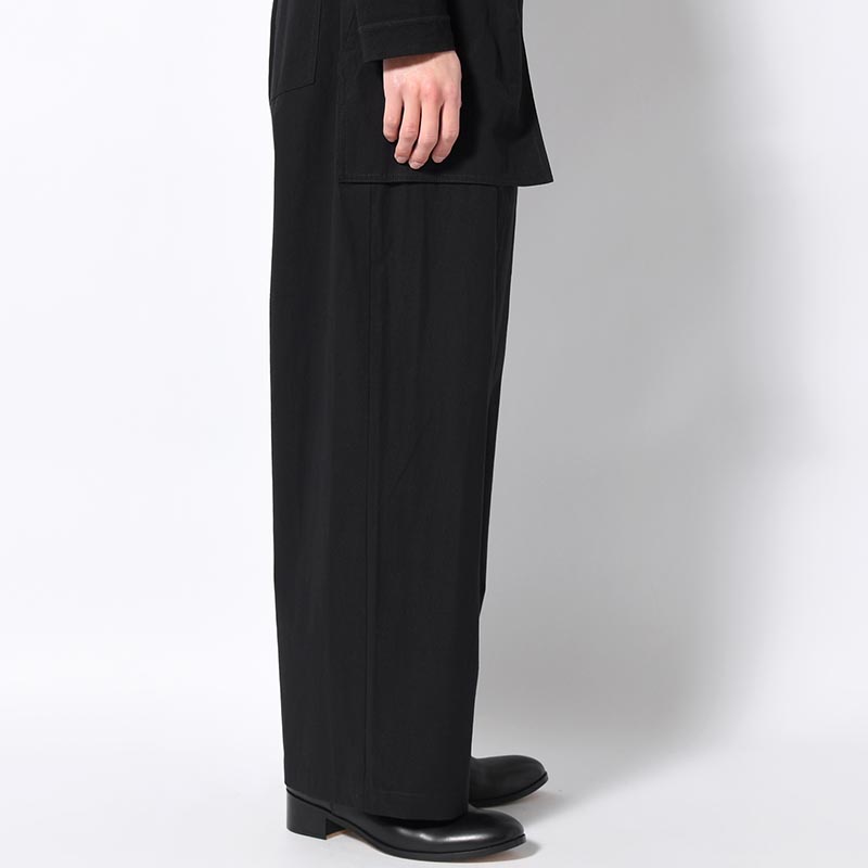 ORIENTAL BAKER PANTS -BLACK-