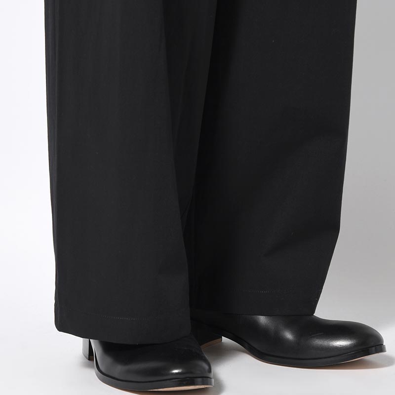 ORIENTAL BAKER PANTS -BLACK-