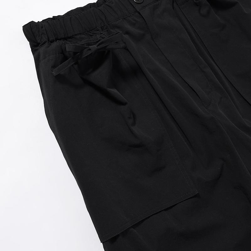 ORIENTAL BAKER PANTS -BLACK-