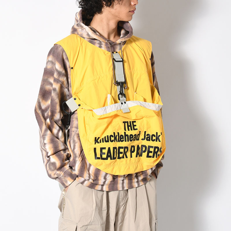 DELIVER BAG (BAG&VEST 2WAY) -YELLOW-