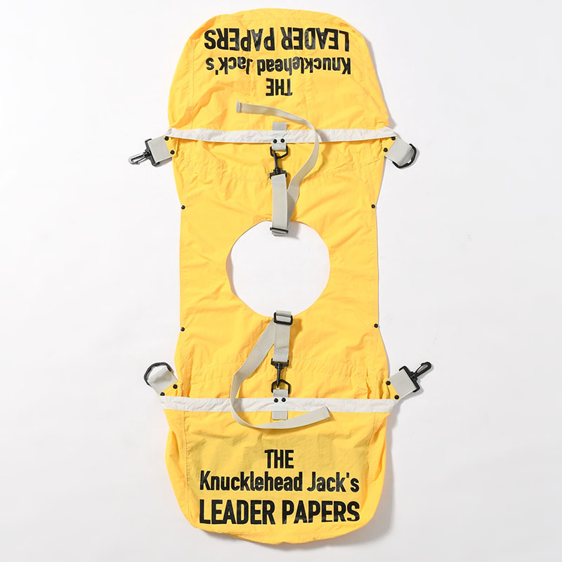 DELIVER BAG (BAG&VEST 2WAY) -YELLOW-