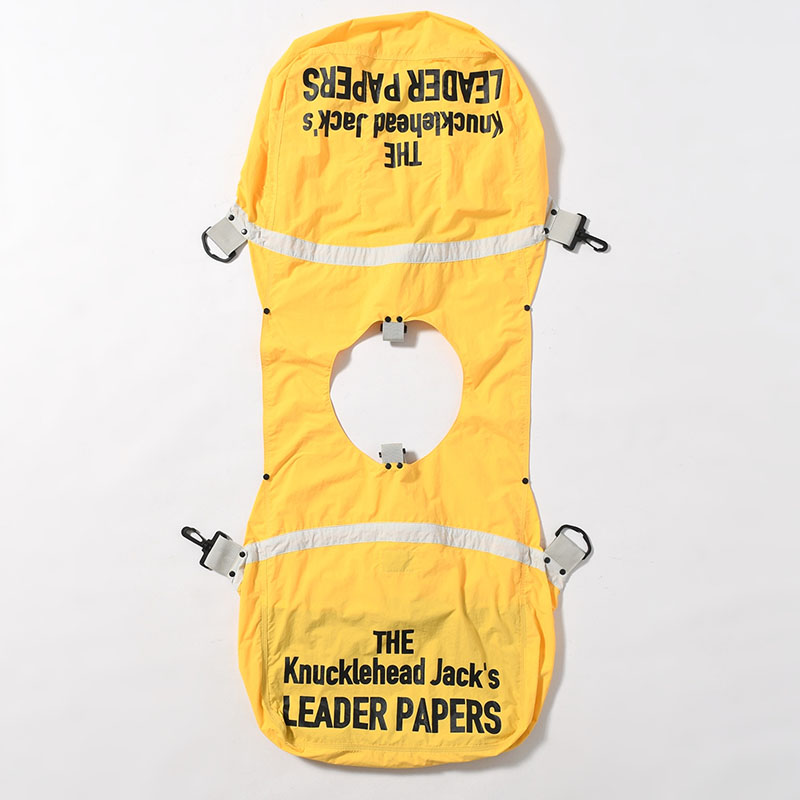 DELIVER BAG (BAG&VEST 2WAY) -YELLOW-