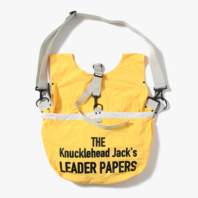 DELIVER BAG (BAG&VEST 2WAY) -YELLOW-