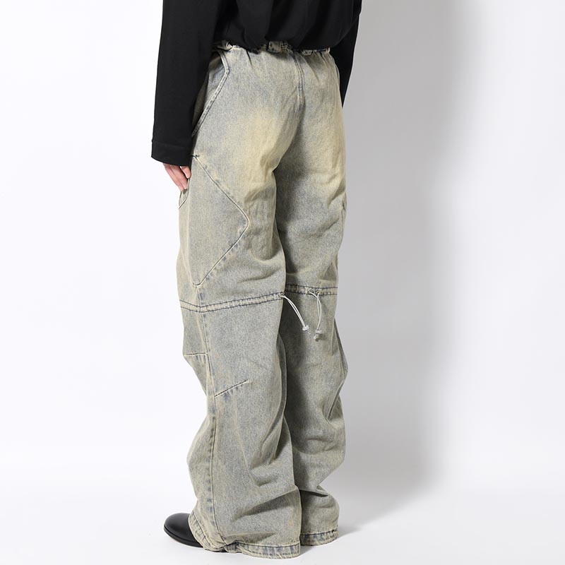 CPG RHOMBUS DENIM PANTS -2.COLOR-