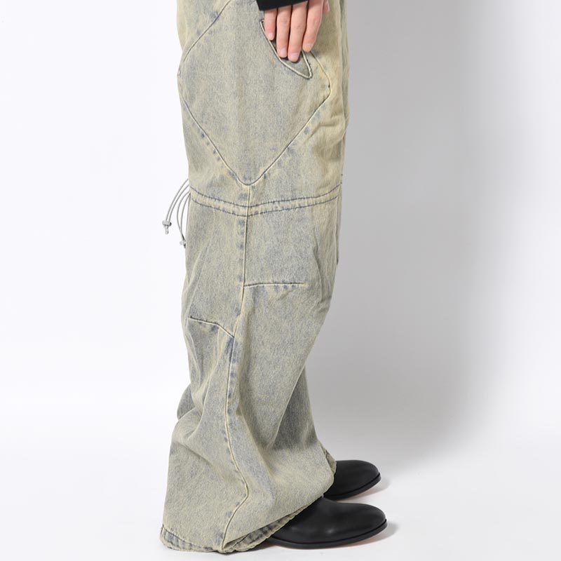 CPG RHOMBUS DENIM PANTS -2.COLOR-