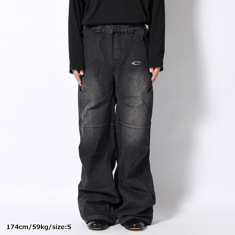 CPG RHOMBUS DENIM PANTS -2.COLOR-