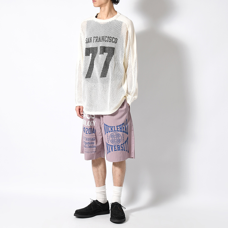 BIG SHORTS -PURPLE BEIGE-