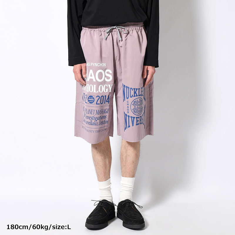 BIG SHORTS -PURPLE BEIGE-