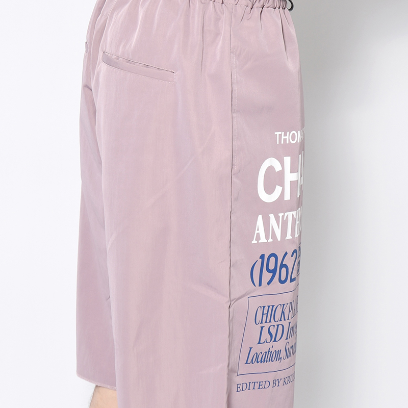 BIG SHORTS -PURPLE BEIGE-