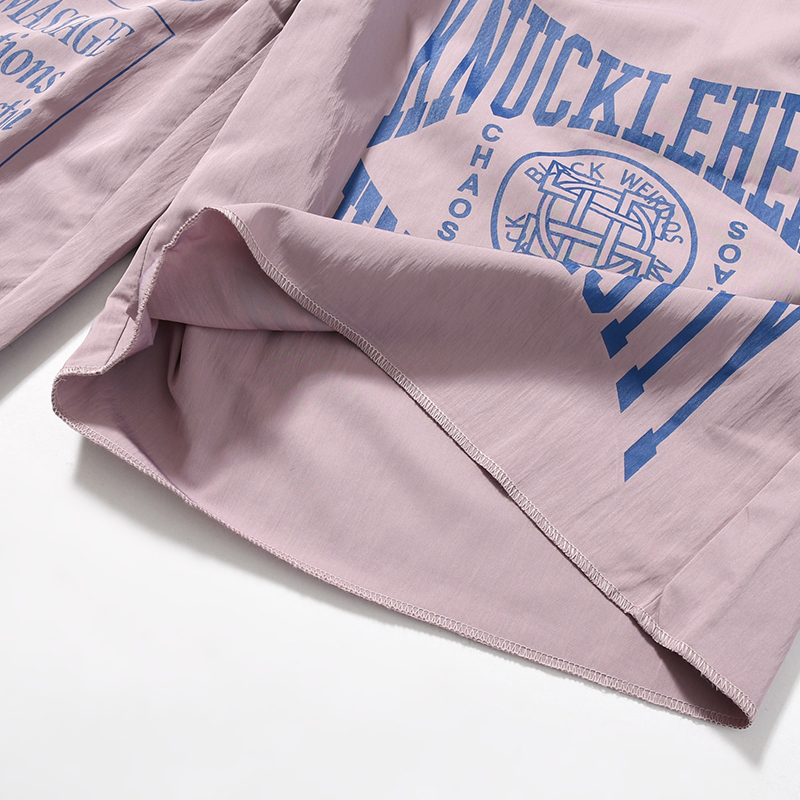 BIG SHORTS -PURPLE BEIGE-