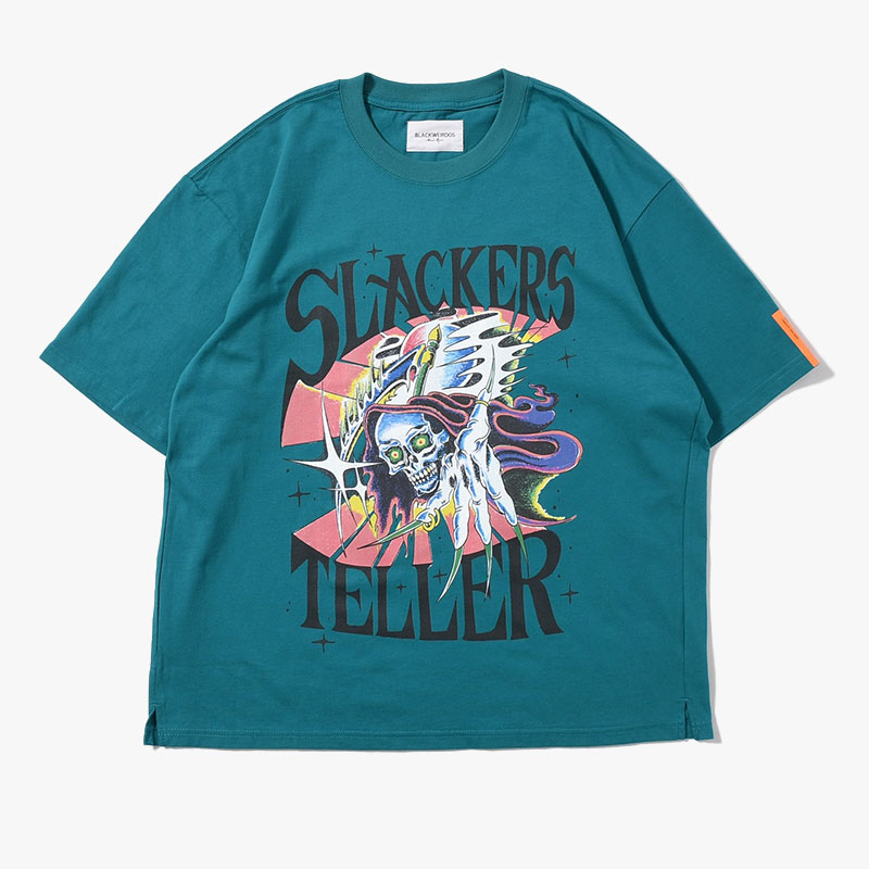 TATTOO TELLER TEE -2.COLOR-(BLUEGREEN)