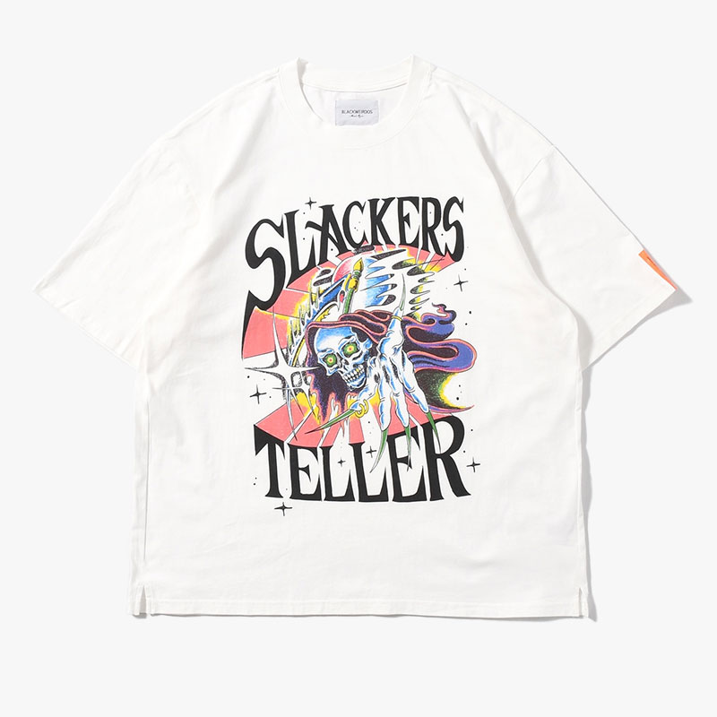TATTOO TELLER TEE -2.COLOR-(WHITE)