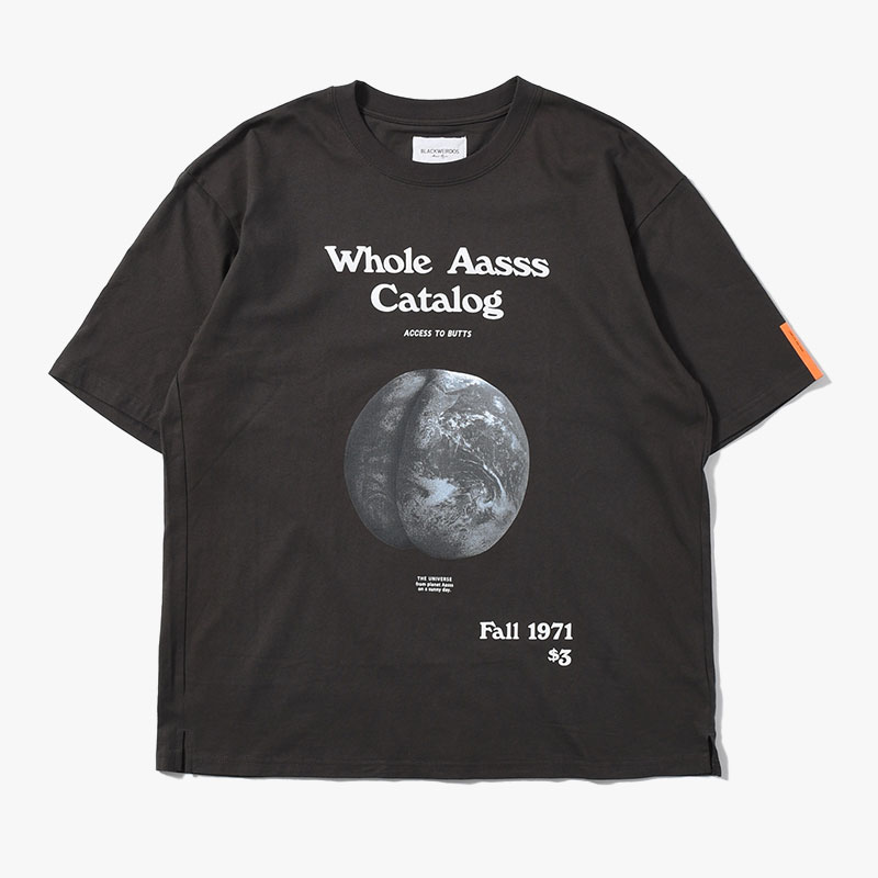 WHOLE ASS TEE -FADE BLACK-