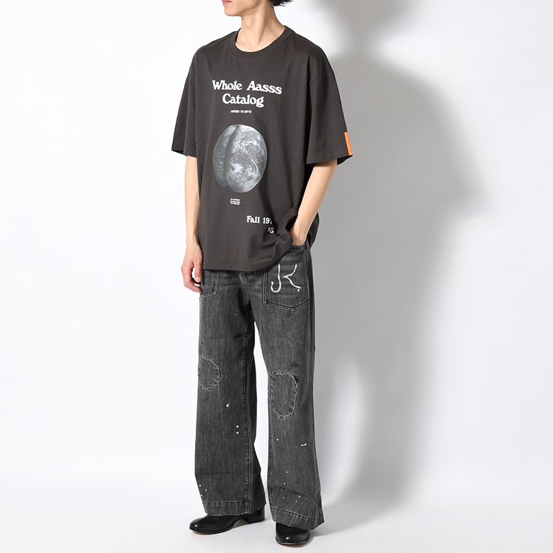 WHOLE ASS TEE -FADE BLACK-