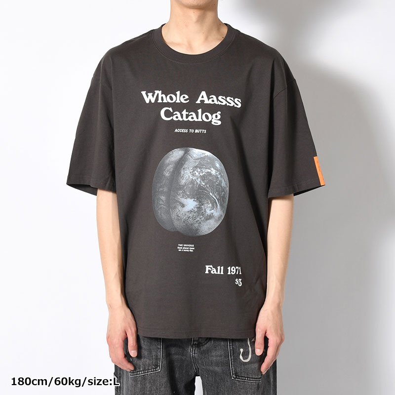 WHOLE ASS TEE -FADE BLACK-